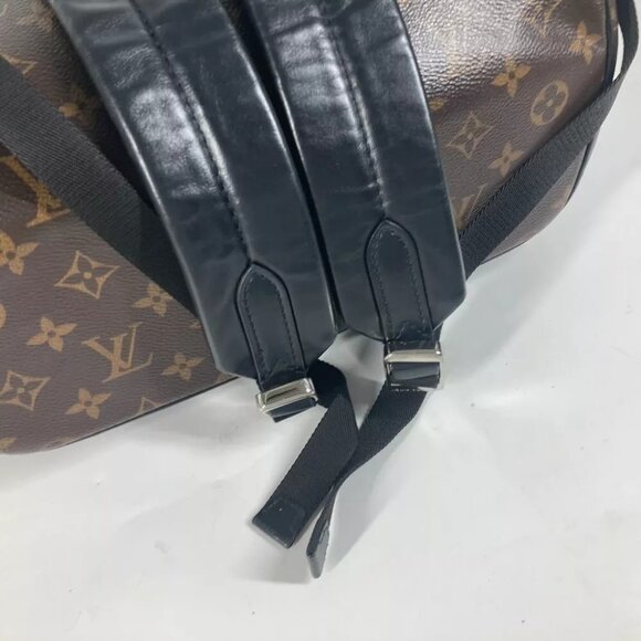 LOUIS VUITTON Monogram-Macassar Josh backpack bag Backpack - Picture 8 of 14